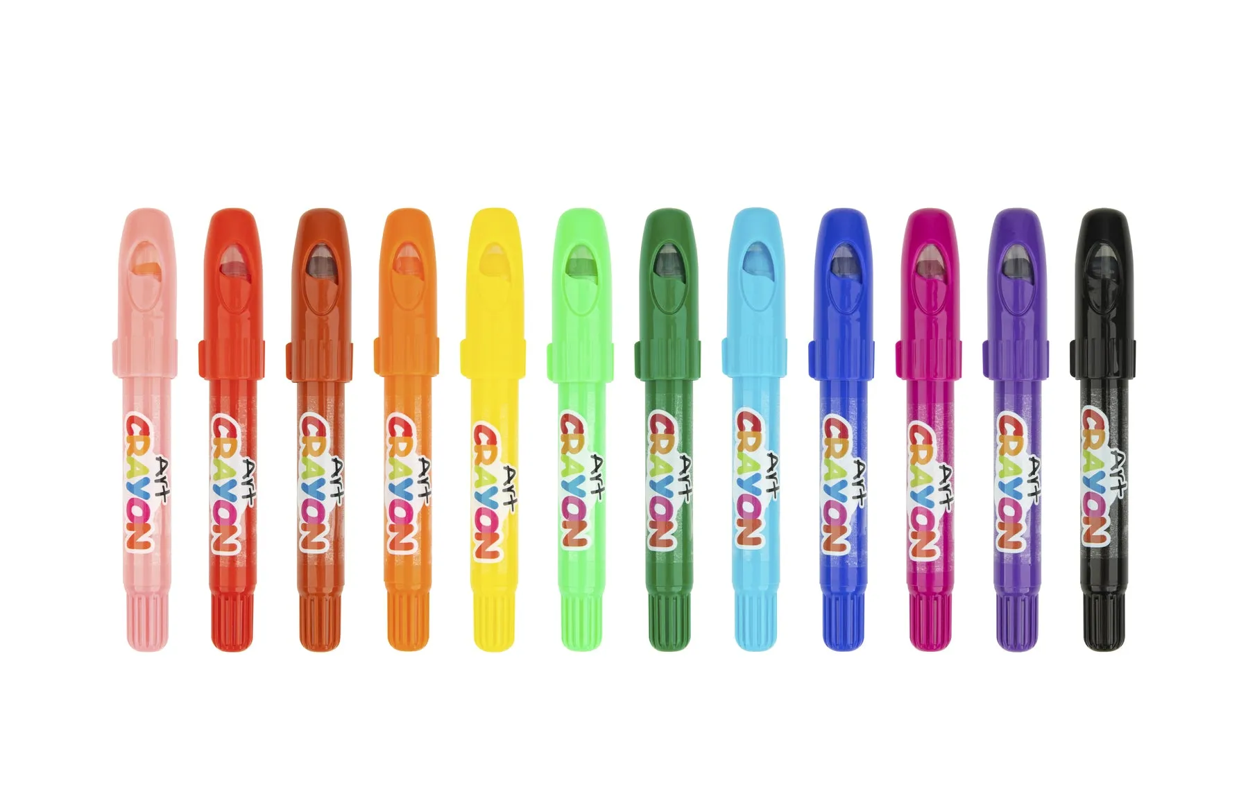 Silky Crayon Art-12 Colours