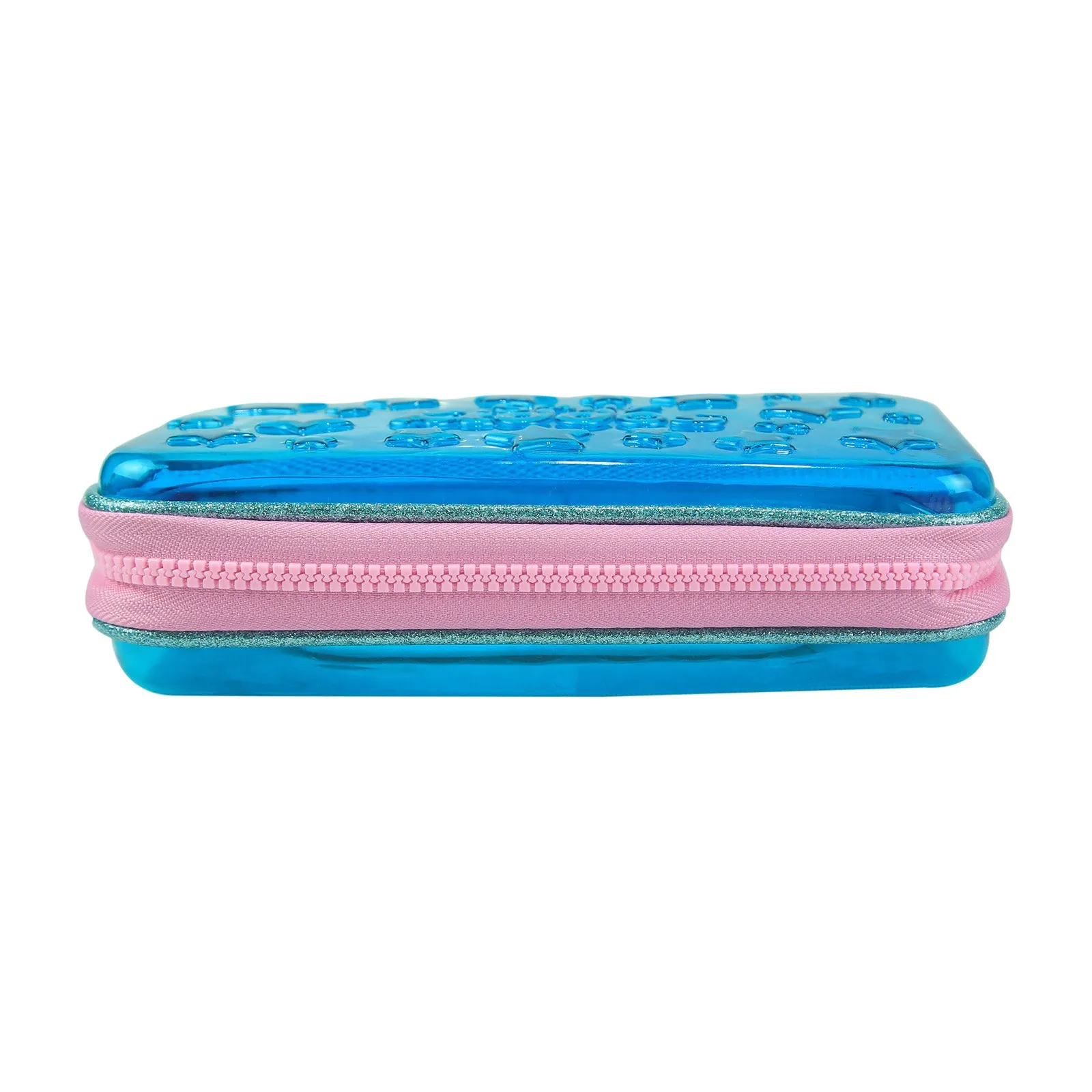 Smily Kiddos PVC Small Pencil Case Light Blue