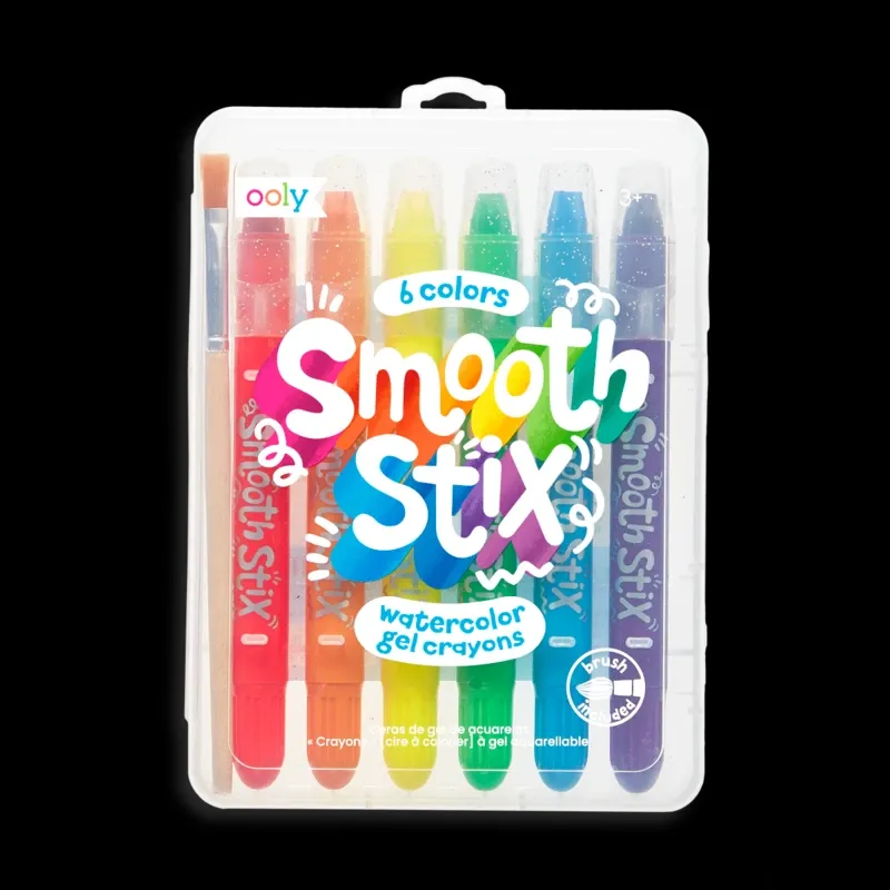 SMOOTH STIX WATERCOLOR CRAYON w/BRUSH