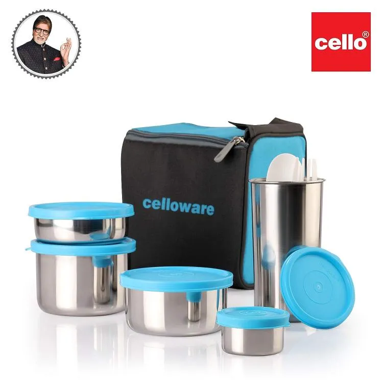 Steelox Steel Lunch Box Combo