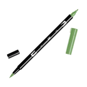 Tombow - Dual Brush Pen - 158 Dark Olive