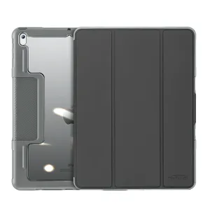 Tough On iPad 10th Gen 2022 10.9" Case Smart Cover Black Clear