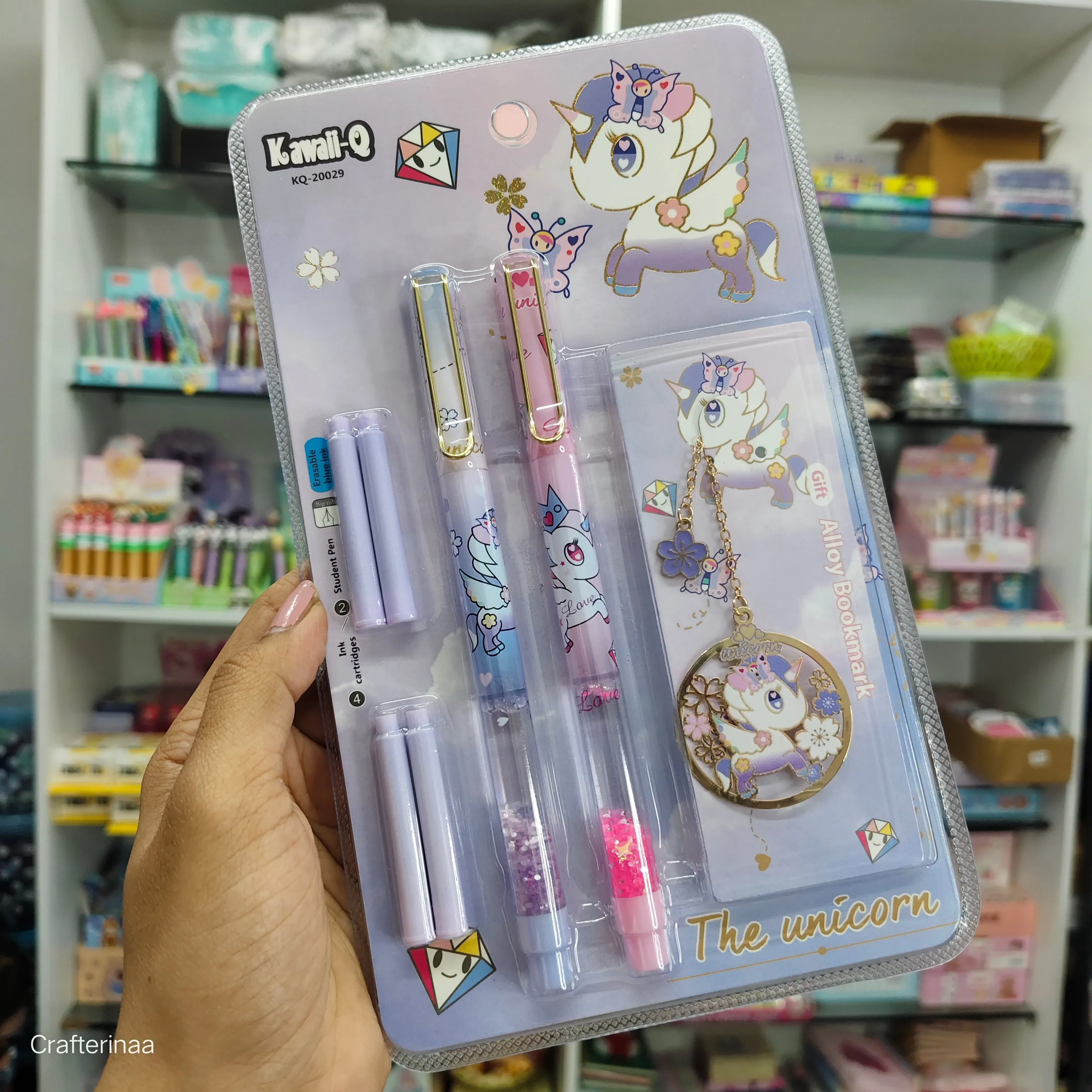Unicorn fountain pen gift set | Gift set for girls
