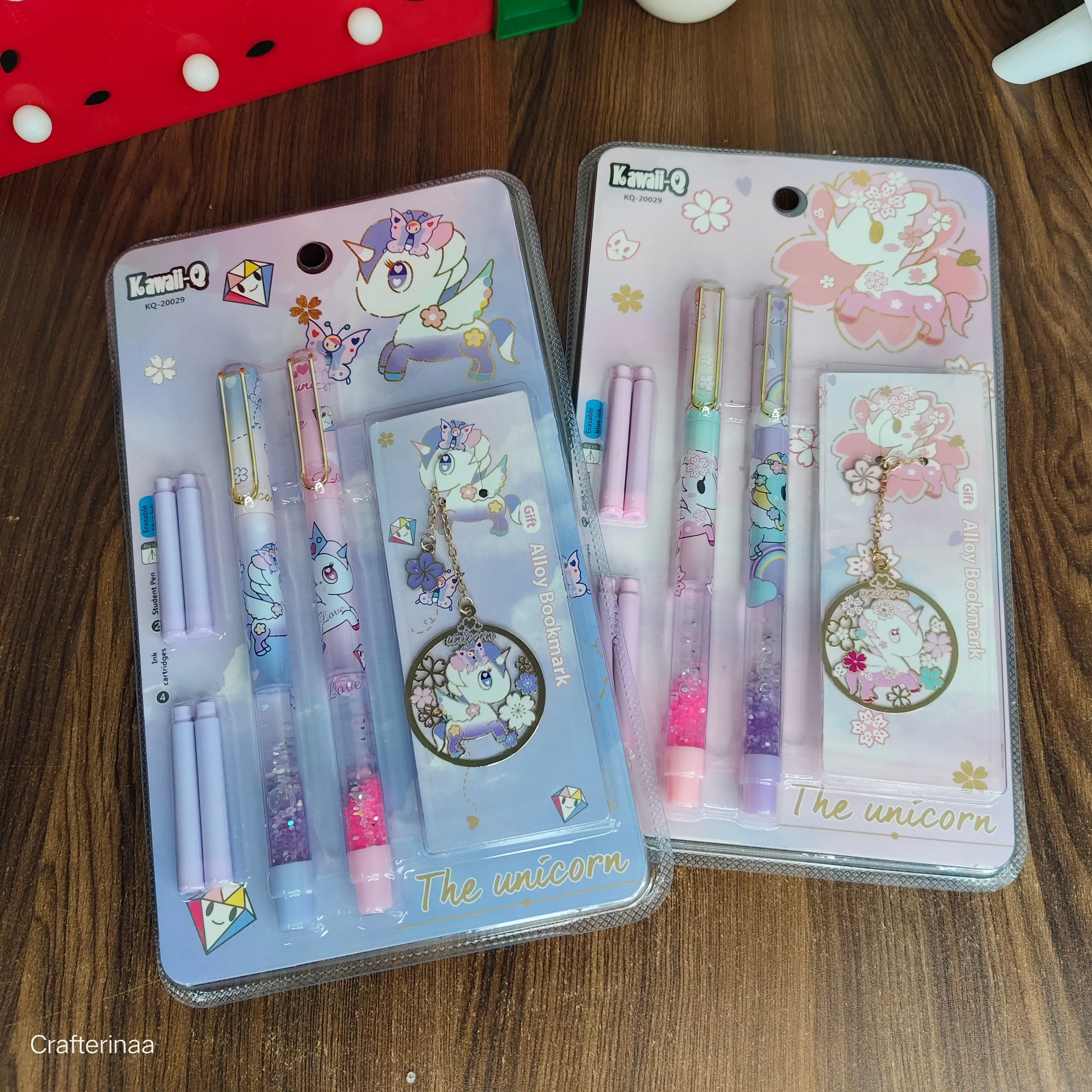Unicorn fountain pen gift set | Gift set for girls