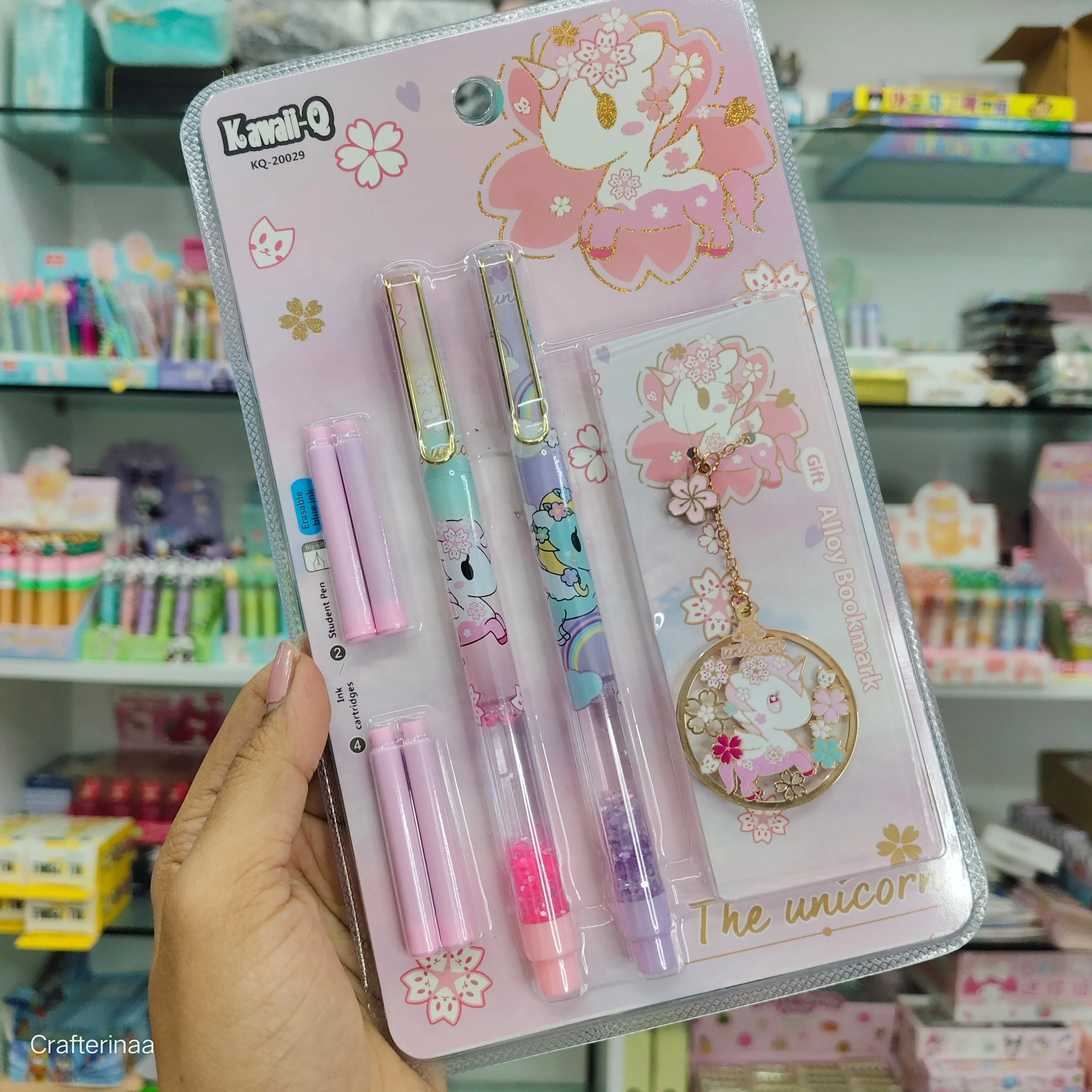 Unicorn fountain pen gift set | Gift set for girls