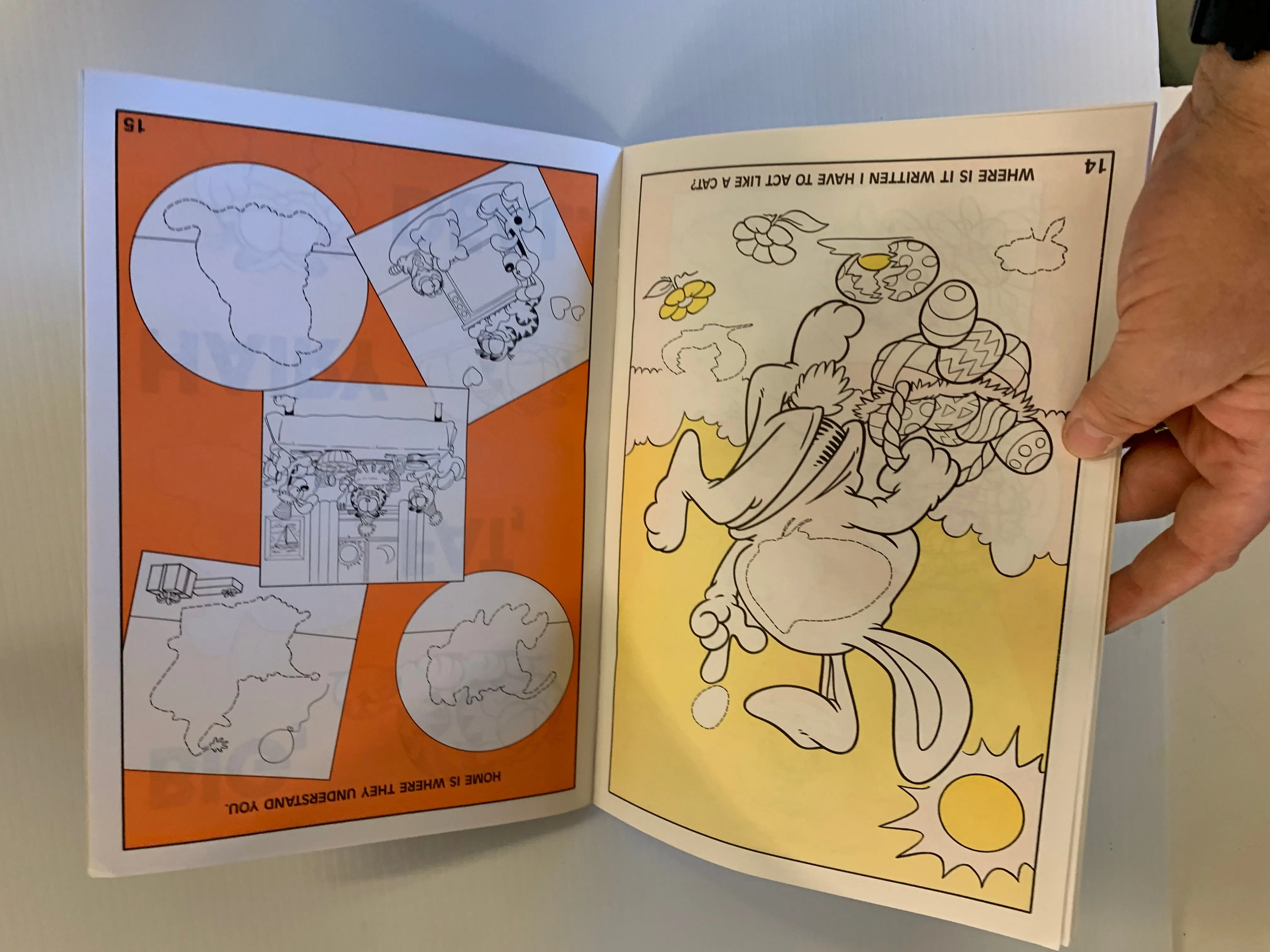 Vintage 1990 Golden Books Garfield Sticker Fun Activity Book