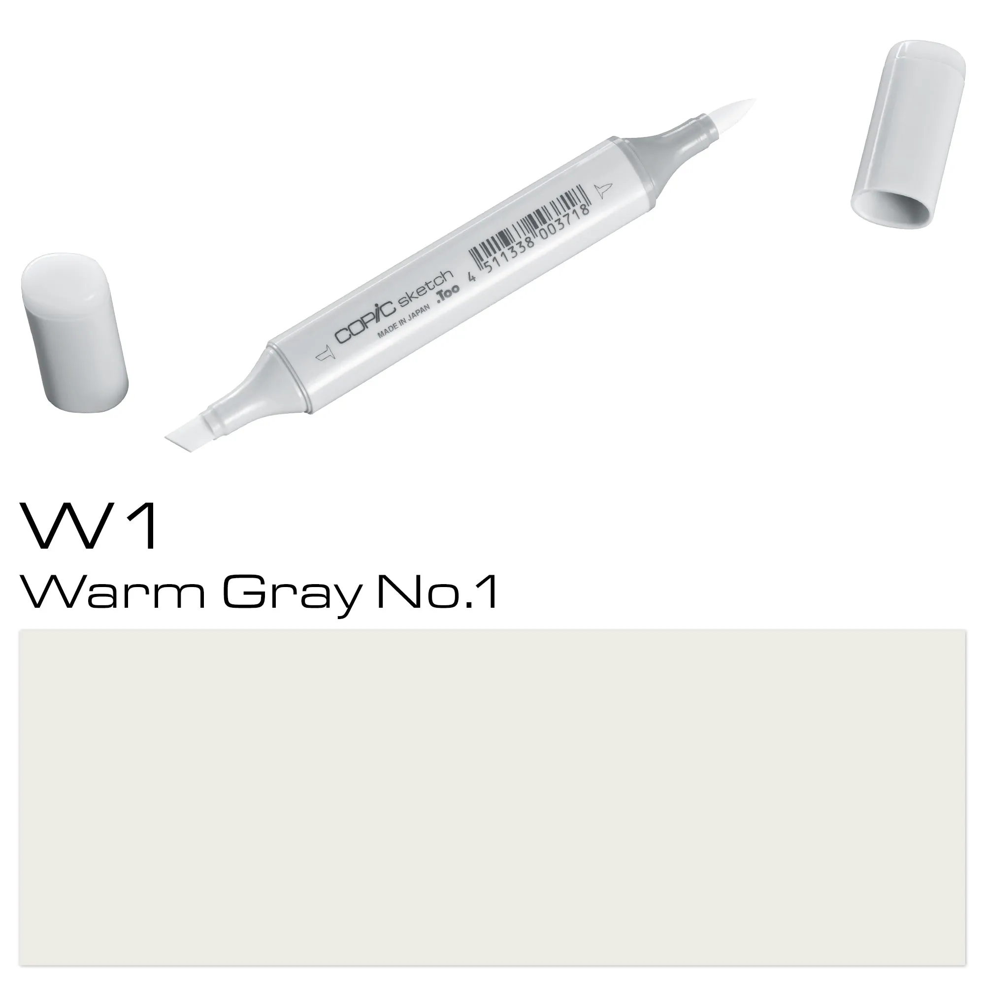 W1 Warm Grey Copic Sketch Marker