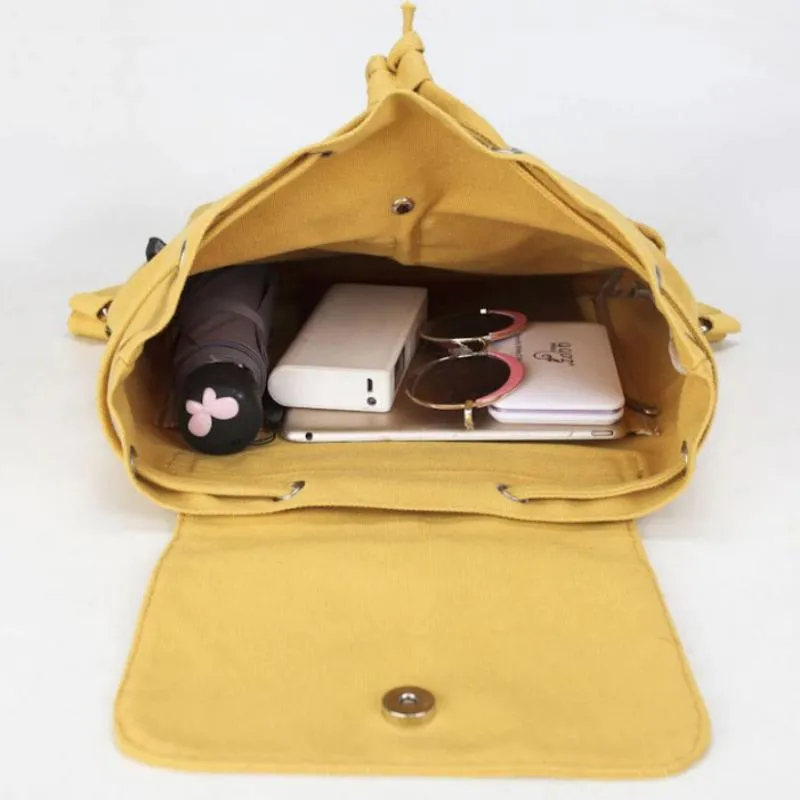 Women's Casual Backpack With Top Handle