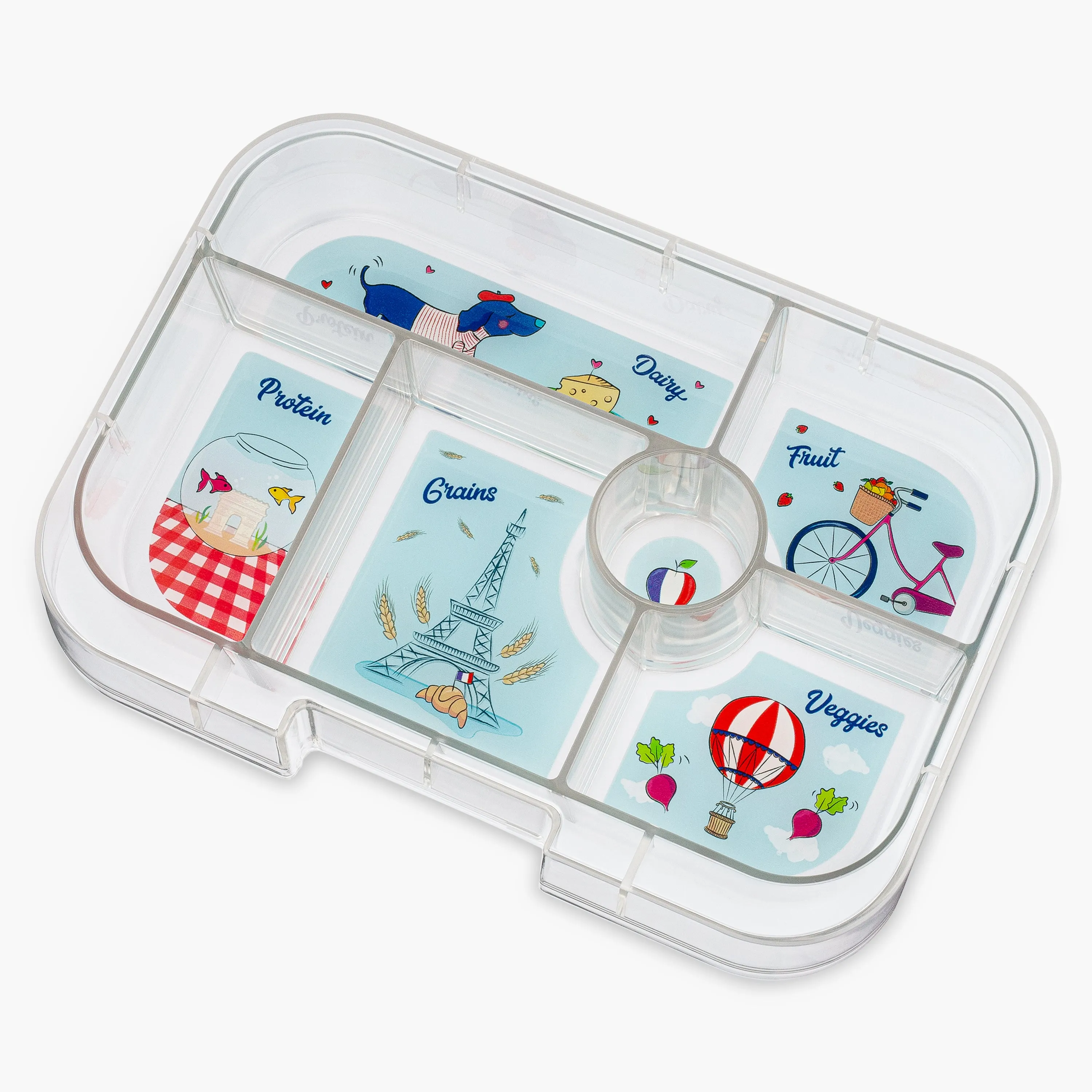 Yumbox Original 6 Lunch Box - Lulu Purple